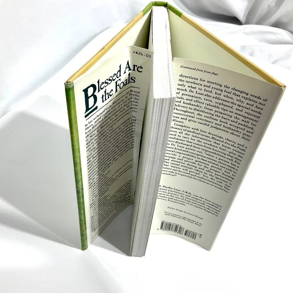 Book Blessed are the Foals Hardcover with Dust Jacket